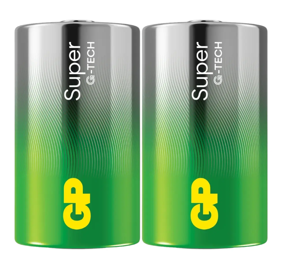 Батарейка міні бочка GP Super Alkaline LR14 14A 1.5 V 2 шт. плівка Рівне - фото 2