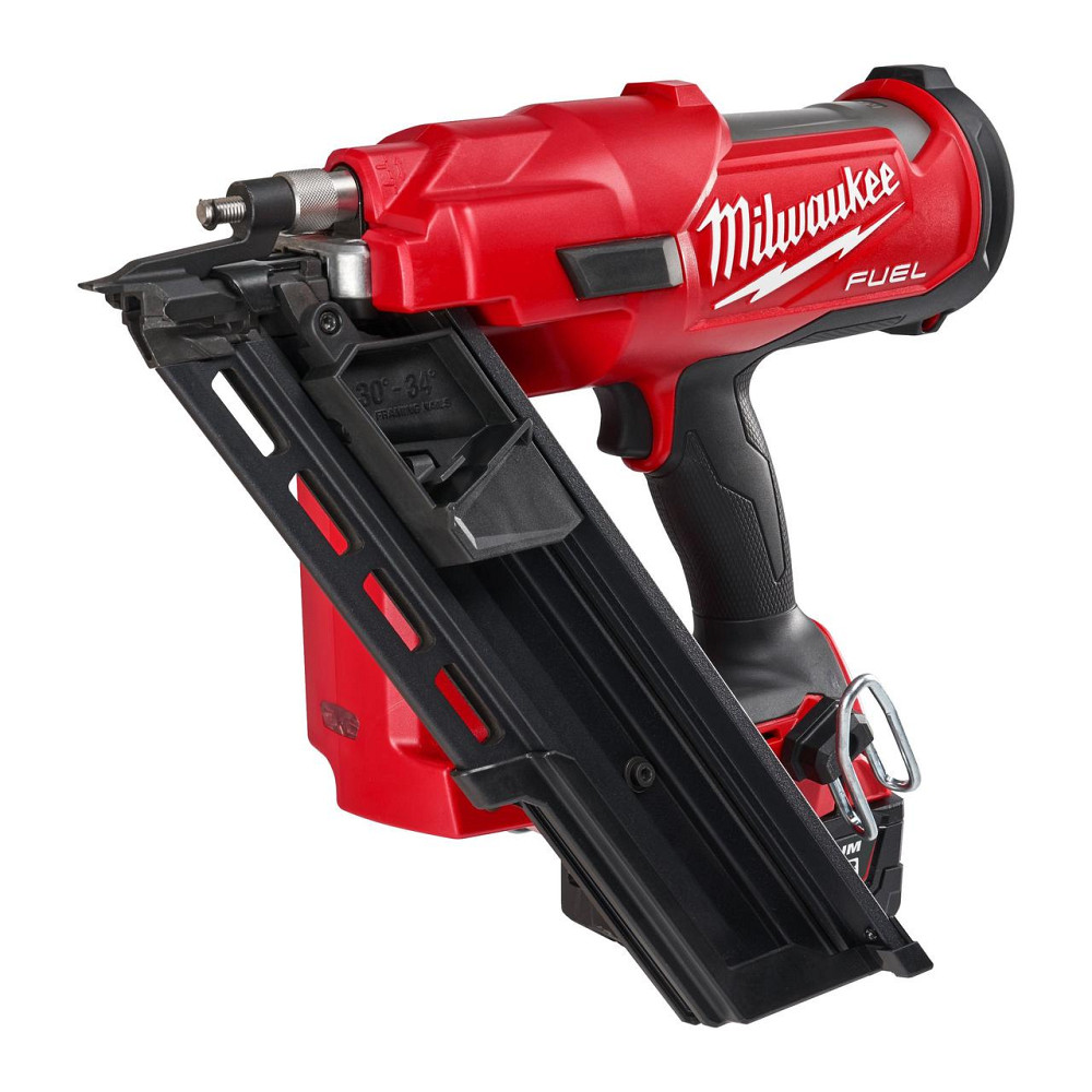 Пистолет гвоздезабивной аккумуляторный бесщеточный MILWAUKEE M18 FUEL FFNS-502C 4933478302 (2х аккумулятор M18 B5 5.0Ah, быстрый при Одесса - изображение 8