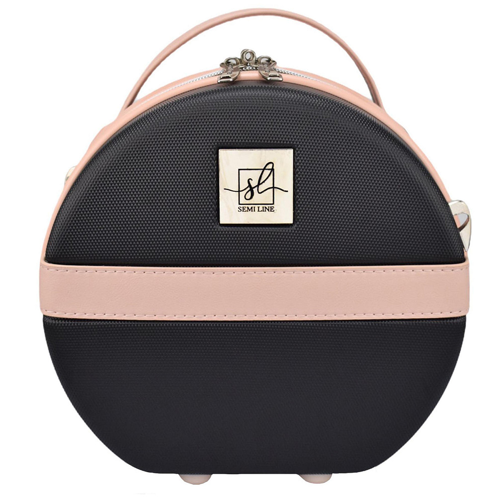Бьюти-кейс Semi Line 5L Black/Pink Cream (T5671-1) Винница - изображение 3