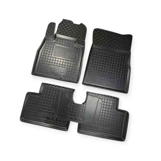 Килимки nissan micra 2013-> борт 2,5 см, з перемичкою салону Мукачево