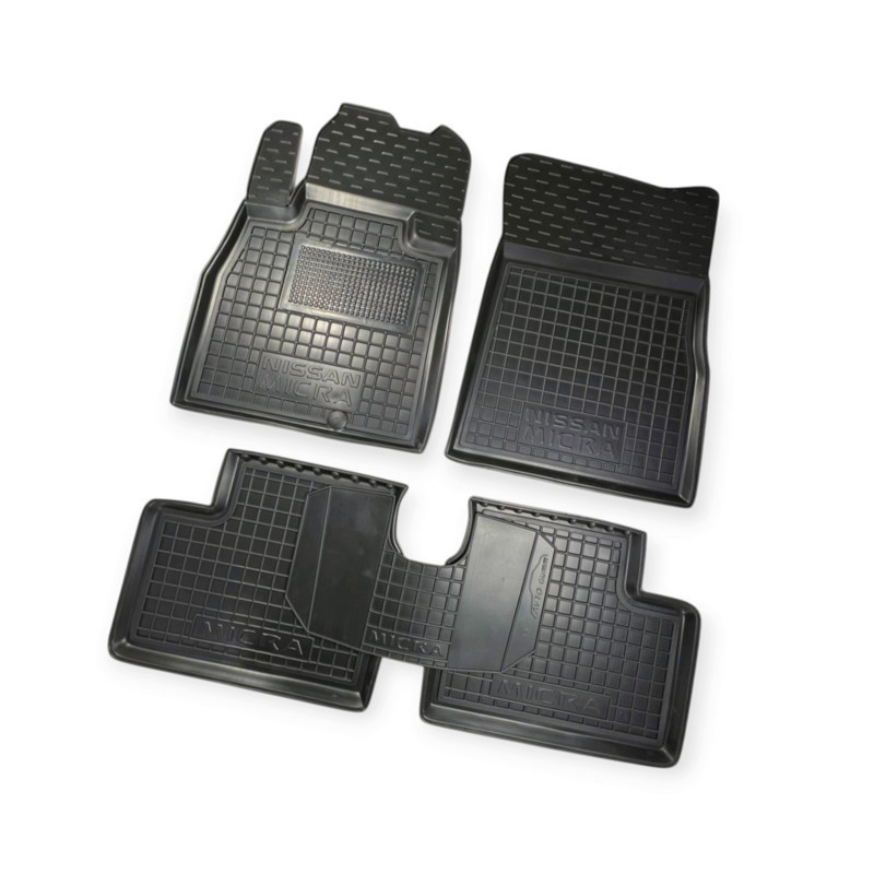 Килимки nissan micra 2013-> борт 2,5 см, з перемичкою салону Мукачево - фото 1