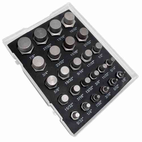 Набір екстракторів 25шт для пошкоджених болтів, гвинтів, CrMo сталь Вінниця