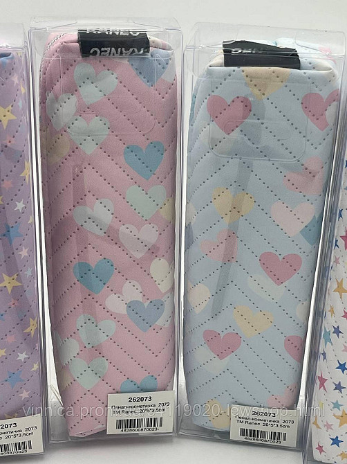 Пенал-косметичка с милым принтом 2073 Черновцы - изображение 1