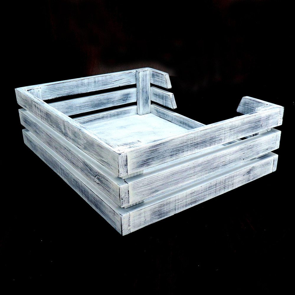 Лежак дерев'яний для собаки "Лессер 50х30" шеббі Миколаїв - фото 6