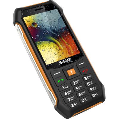 Мобильный телефон Sigma X-style 323 RAIN Black-Orange (4827798885727) Винница - изображение 6