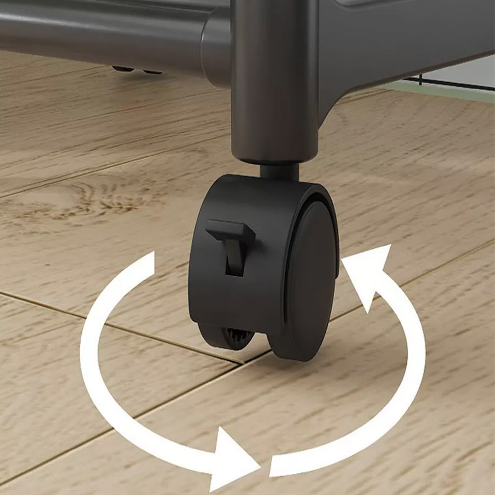 Кухонний стелаж на колесах,4 полиці,130х42х34см SBR Київ - фото 6