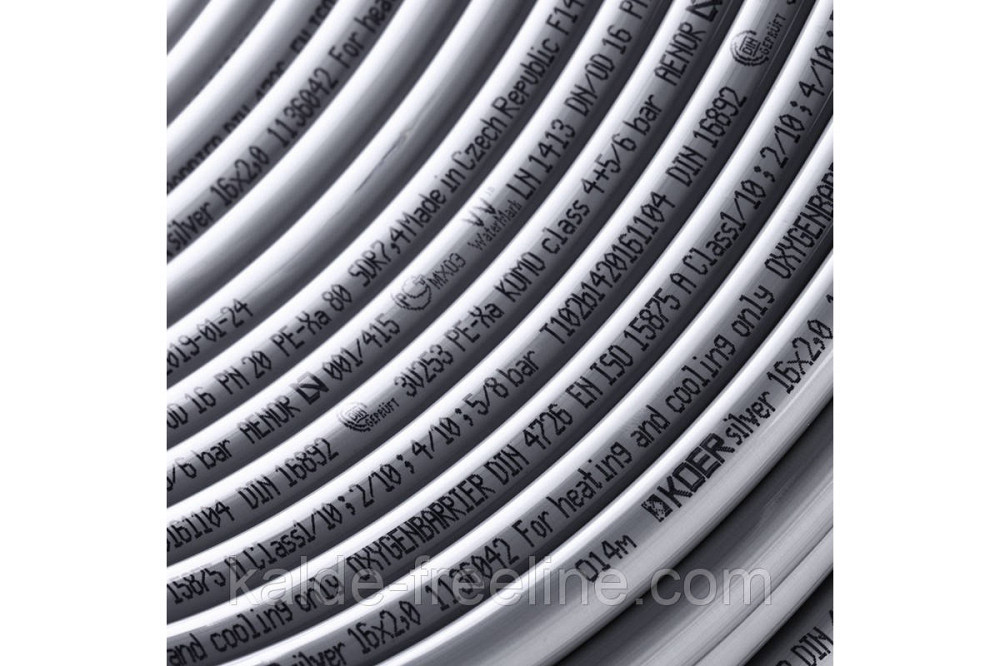 Труба для теплої підлоги  Koer silver PeX-b 16х2 Харків - фото 2