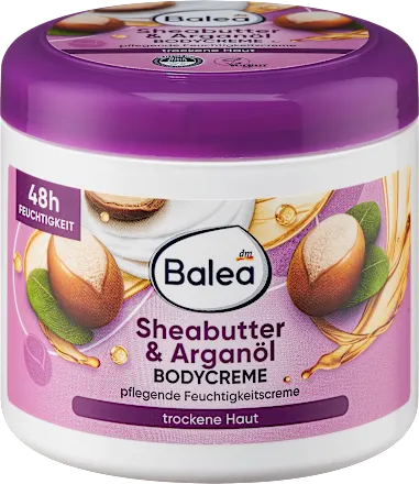 Balea Bodycreme Sheabutter & Arganöl  Балеа Крем для тіла з маслом ши та аргановою олією Київ - фото 1
