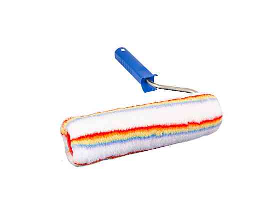 Валик малярський MASTERTOOL Tetracolor фасадний 58/250/18 мм Ø 8 мм з ручкою 92-5806-P Коломия