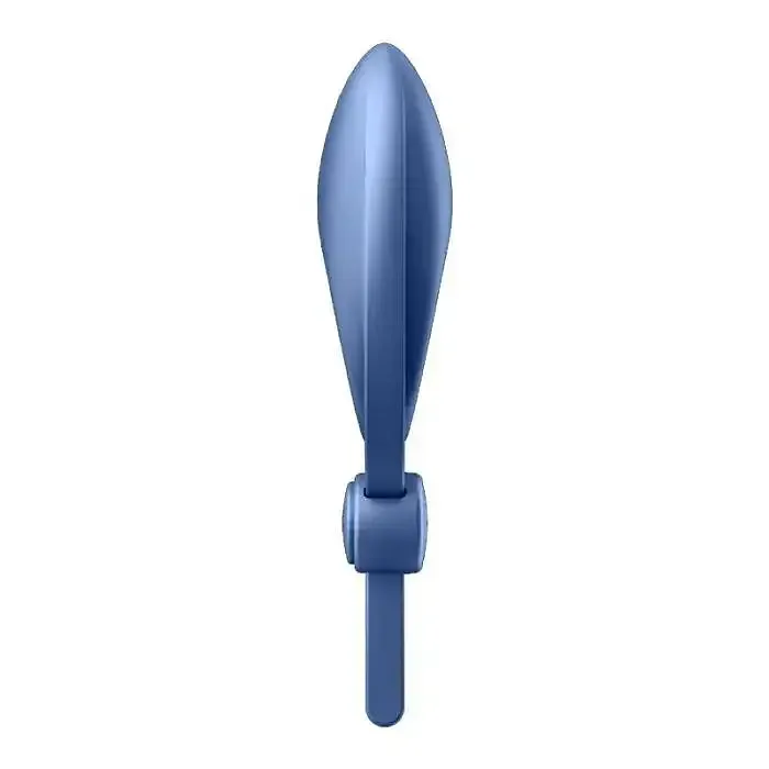 Ерекційне віброкільце ласо з регулюванням розміру Satisfyer Sniper Blue Львів - фото 3