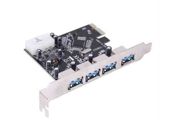 PCI-E Контролер USB3.0 (4ext. Molex) VIA, RTL Вінниця