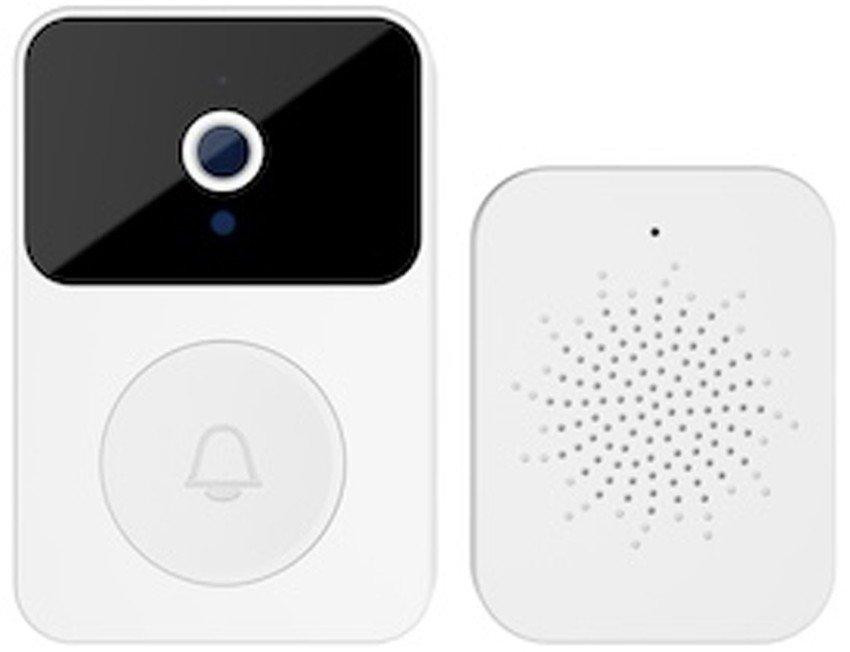 Відеодомофон дзвінок Jmary MF-5 з Wi-Fi вбудований акумулятор 800 mAh Білий Київ - фото 1