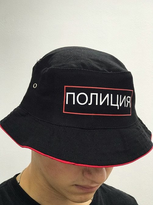 Панама унісекс із написом "Поліція". Чернівці - фото 2