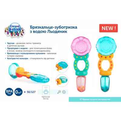 Прорезыватель Canpol Babies Леденец Розовое (56/127) Винница