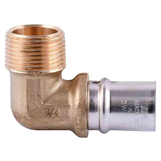 Кутник із зовнішньою різьбою прес APE ITALY AP 153 3/4″х20 Луцк