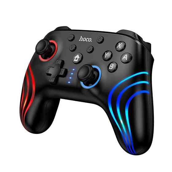 Бездротовий геймпад HOCO GA2 800mAh (SWITCH 1/2.PC) Unicorn multi-function wireless game controller Black Київ