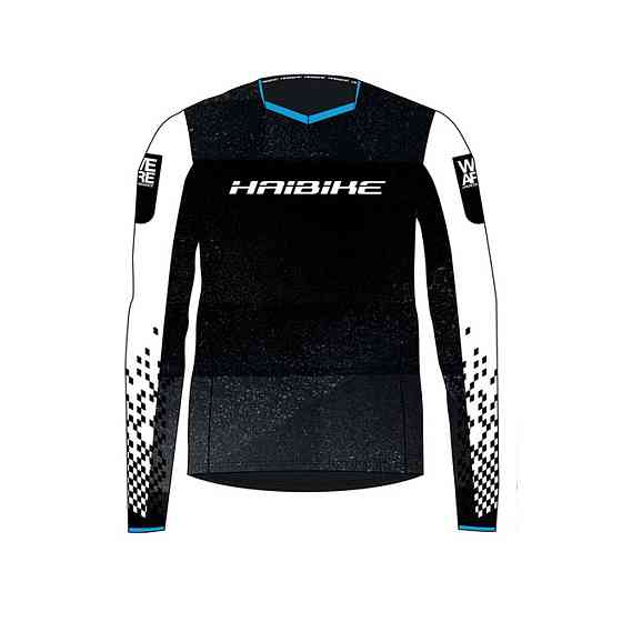 Футболка Haibike &quot;Freeride&quot;, длинный рукав, XS, черно-белый Київ