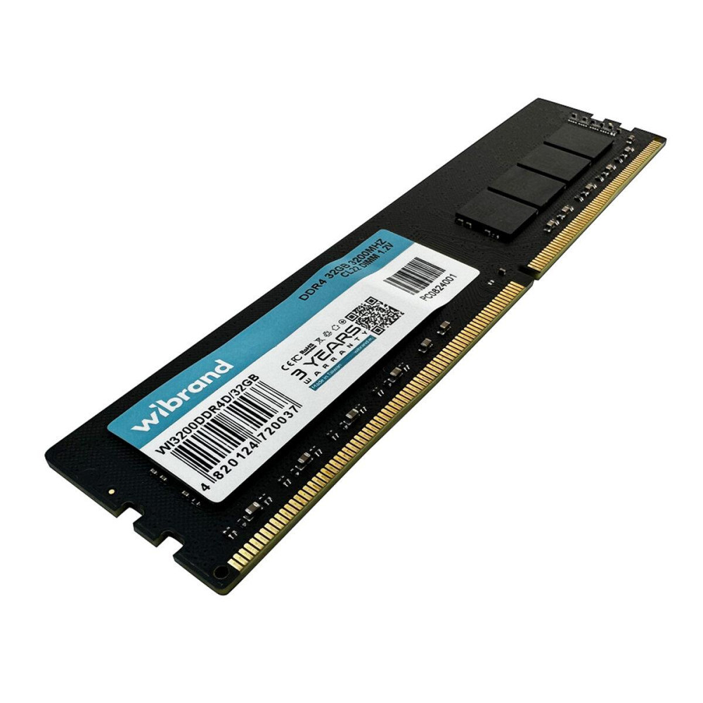 Оперативна пам'ять DDR4 Wibrand 32GB 3200MHz CL22 DIMM WI3200Оперативна пам'ять DDR4D / 32GB Одеса - фото 2