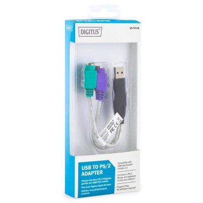 Перехідник USB AM to PS/2 Digitus (DA-70118) Вінниця - фото 3