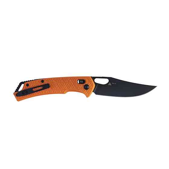 Ніж складаний туристичний SRM Retriever 9201-PJ (9 см) 8Cr13MoV / FRN помаранчевий Київ