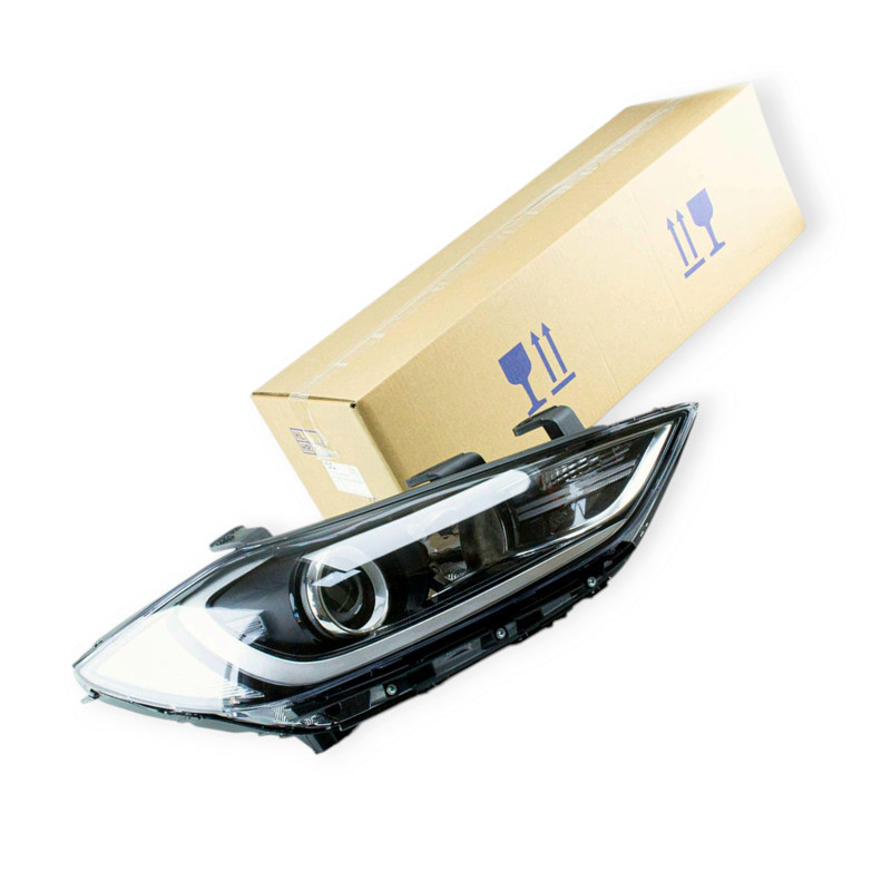 Фара автомобиль Хюндай Elantra 6AD (16-18) галоген, линза правая R (OE) автомобиль Хюндай Мукачево - изображение 1