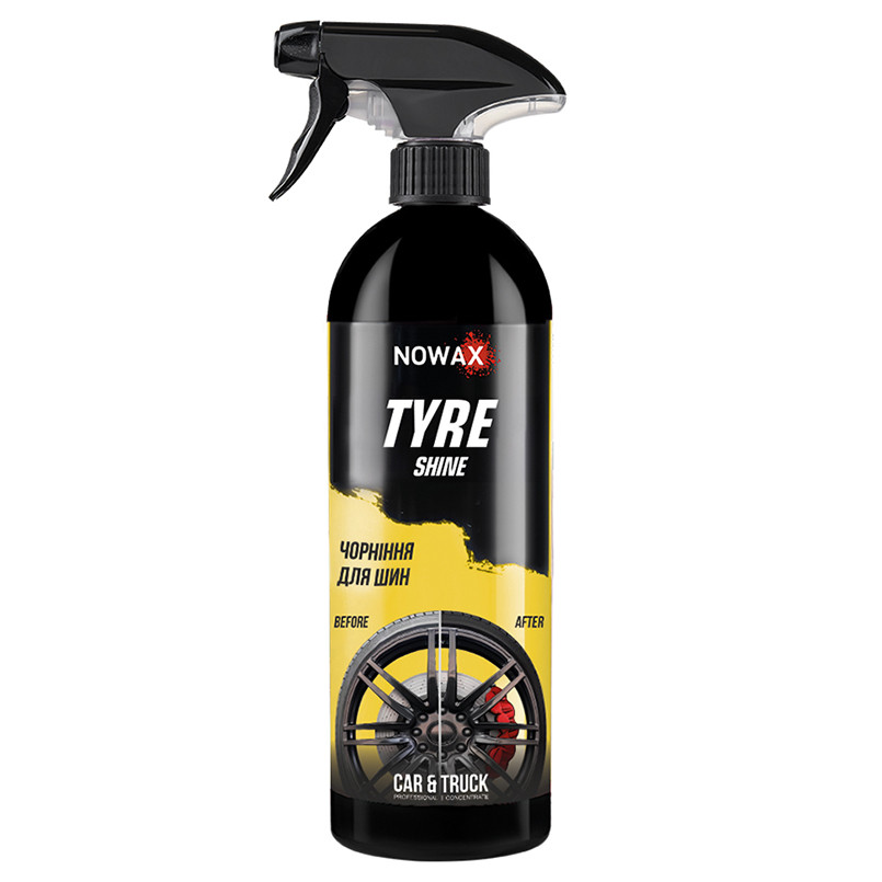 Чорнитель и блеск для шин Nowax Tyre Shine 750мл Львов - изображение 1