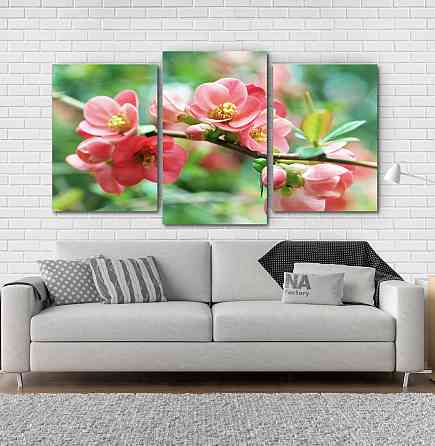 Модульная картина Цветы Весна Art-110_3 Киев