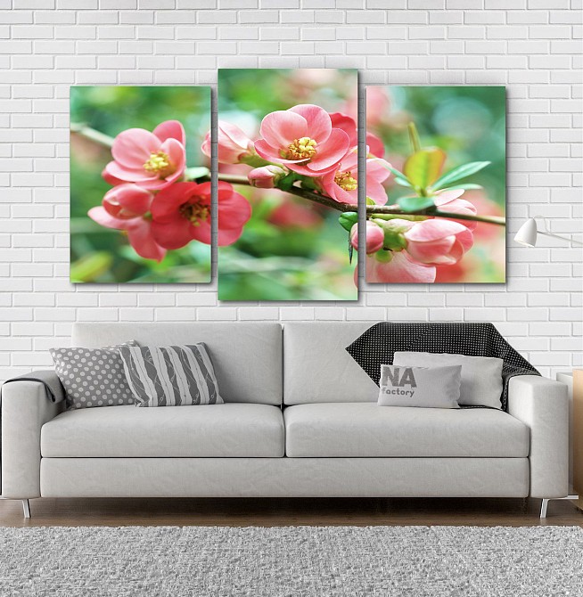 Модульна картина Квіти Весна Art-110_3 Київ - фото 2