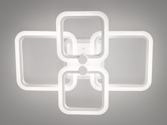 Б/у Светодиодная люстра с пультом DECO LINE S 8469 252W регулируемая LED потолочная люстра для гостиной белая Киев