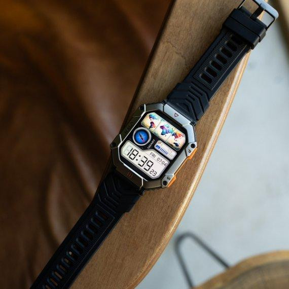 Умные смарт часы Smart Racer K+ с компасом (Черные) Киев - изображение 8