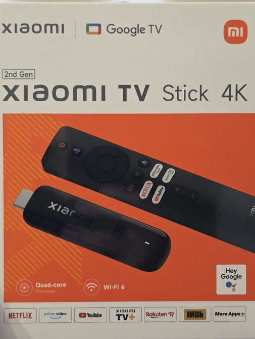 Новинка! 2025. Xiaomi Mi TV Stick 4K (2nd Gen) (MDZ-33-AA) Харків - фото 2