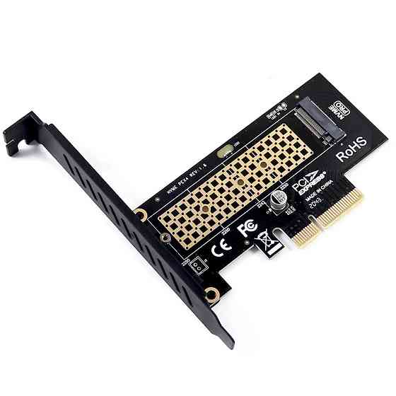 Адаптер Jeyi SK4 для NVMe SSD на PCIe 4.0/3.0 Киев