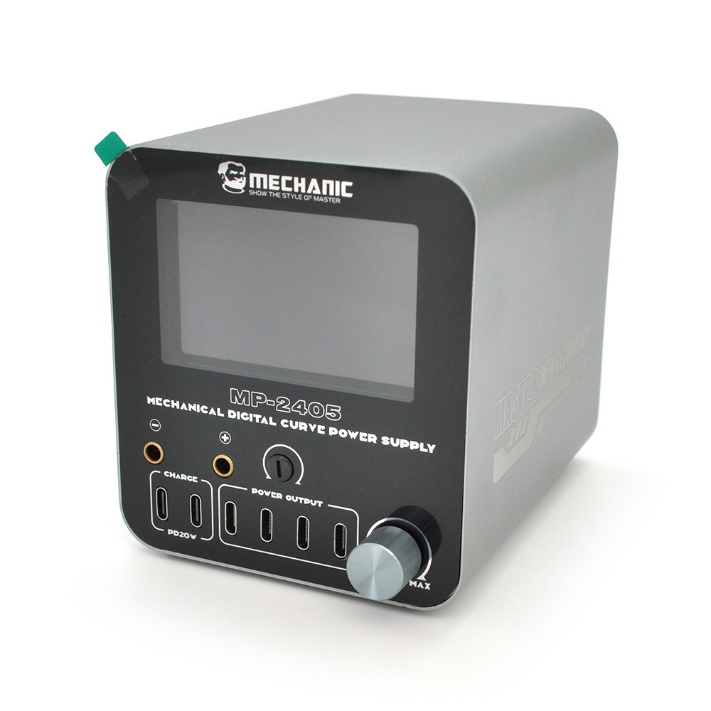 Блок живлення з цифровою індикацією MECHANIC MP-2405, 24V 5A, регульований, 3-режим, 2*PD3.1, 4*TYPE-C. DC-Port*0-24V, 220V/120W. Київ - фото 1