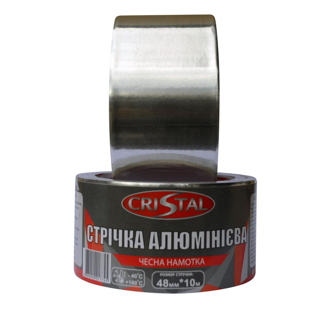 Лента алюминиевая CRISTAL 48мм х 10м Киев - изображение 2