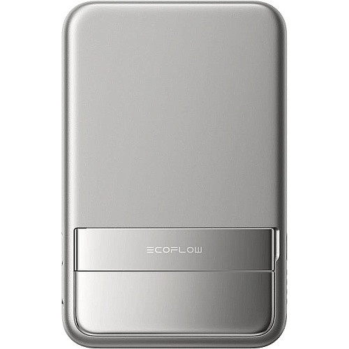 Power bank (Зовнішній акумулятор) EcoFlow RAPID Magnetic EF-RAPID10000-EU 10000 mAh 65W Qi2 MagSafe USB-C Silver Миколаїв - фото 2