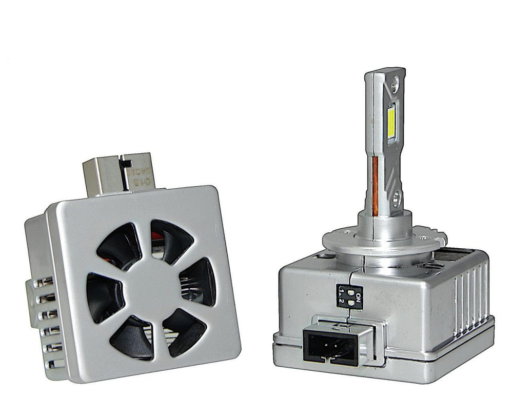 Комплект світлодіодних ламп Qline Performance D1S PK32d-2 90W Canbus 9000Lm 6000K (2 шт) Харків - фото 3