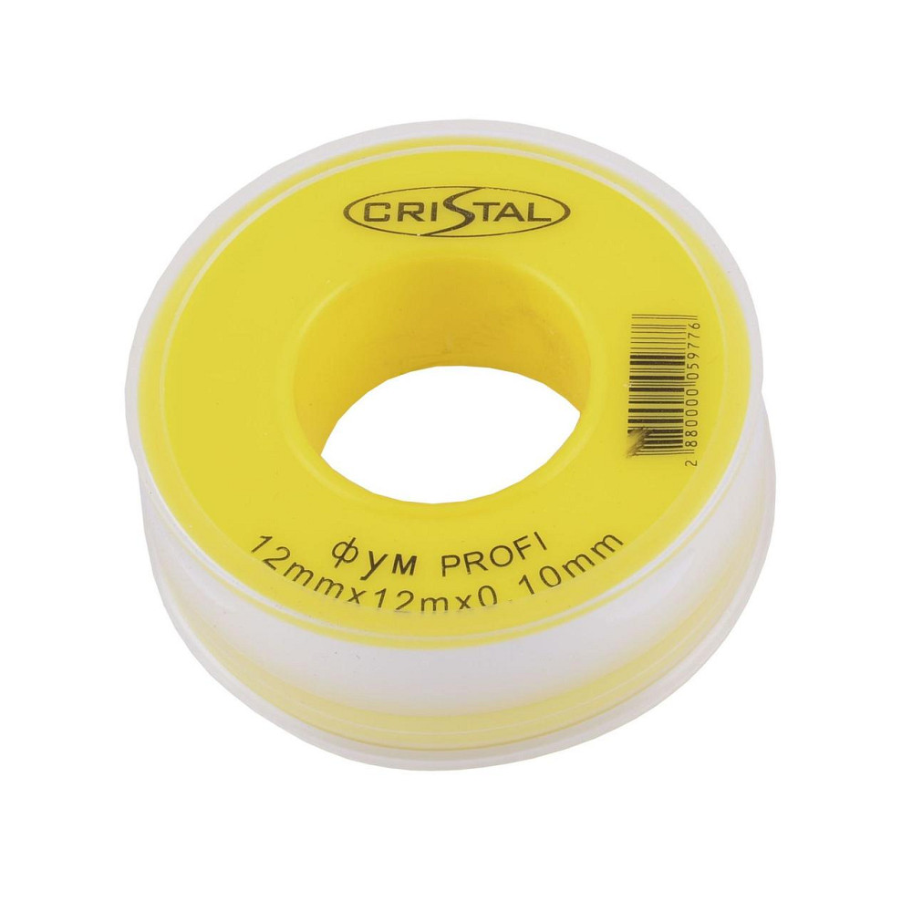 Фум лента тефлоновая S-1203 (12*12*0,10) 56мм NEW CRISTAL (000005977) Киев - изображение 1