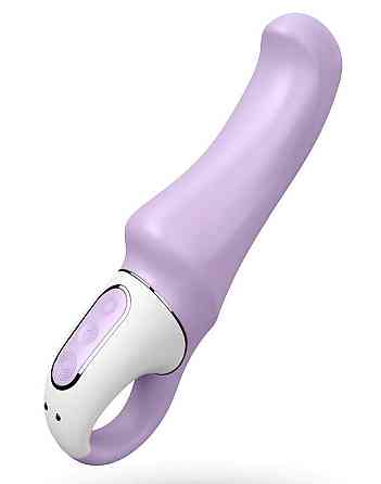 Мощный вибратор Satisfyer Vibes Charming Smile с гибким стволом, литой силикон, 12 режимов работы Sex Aura Киев
