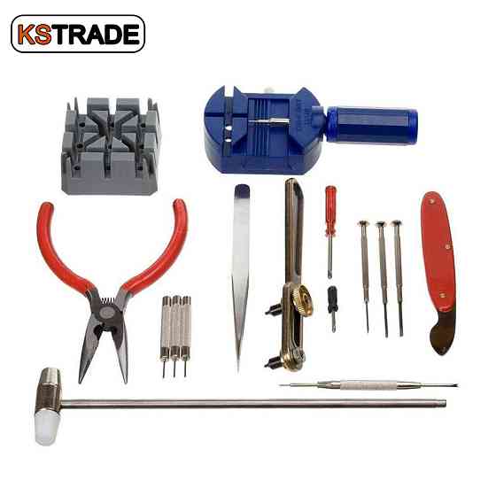 Набір інструментів для ремонту годинників у чохлі Київ