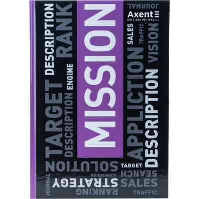 Канцелярская книга Axent Colors А4, 80 листов, клетка, фиолетовая (8421-07-A) Винница