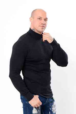 Водолазка мужская черная, мужской гольф 95% хлопок топ 50 Киев