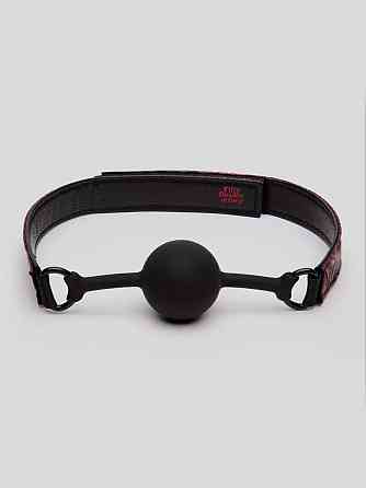 Кляп силиконовый Fifty Shades of Grey Sweet Anticipation Reversible Silicone Ball Gag Sex Aura Киев
