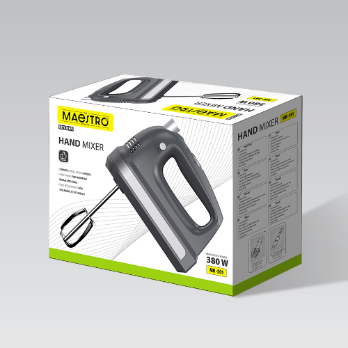 Міксер ручний 500W MR-501 Maestro Житомир