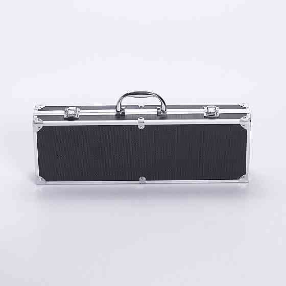 Lugi Набір аксесуарів для барбекю, мангала, гриля 19 предметів 42х14х7.5 см в кейсі HP-21-3 Киев