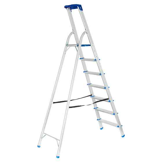 Драбина алюмінієва 7 щаблів 2.01м SIGMA (5036654) Київ