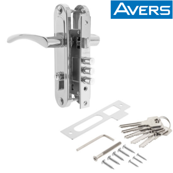 Замок врізний Avers 1023/60-CR (UA) Харків