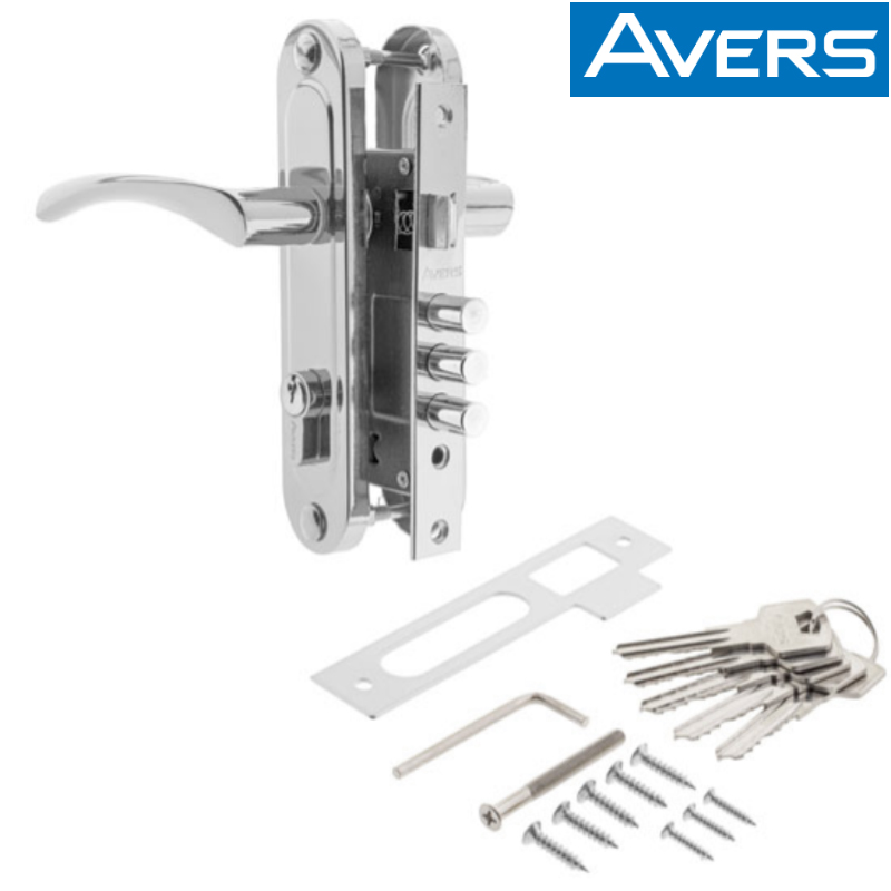 Замок врізний Avers 1023/60-CR (UA) Харків - фото 1