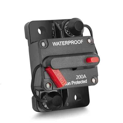 Запобіжник автоматичний DC 12-48В 200А з ручним скиданням, IP67, тип А Київ