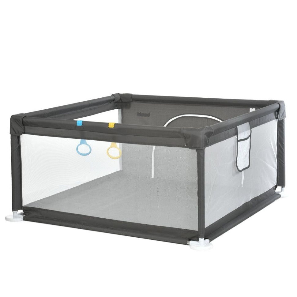 Дитячий манеж MR 1339-G, сірий, ширина з ніжками 132 см Вінниця - фото 4