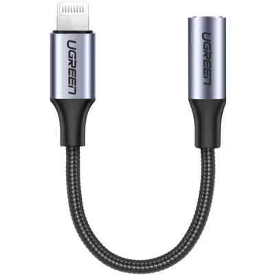 Переходник Lightning to 3.5mm 10cm Headphone Jack Adapter Model US211 gray Ugreen (30756) Винница